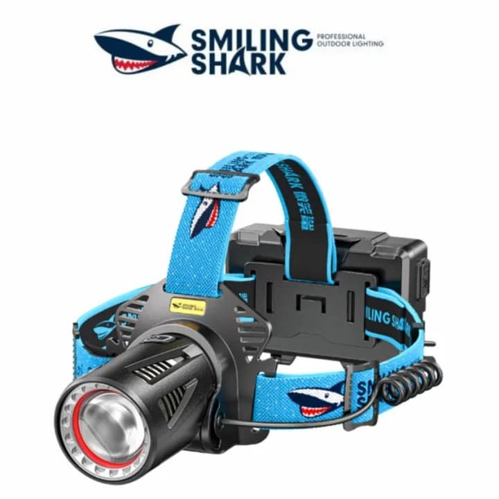 LINTERNA FRONTAL RECARGABLE SMILING SHARK TD-2002